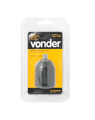MANDRIL APERTO RAPIDO METALICO 10MM-3/8" R.3/8" - VONDER