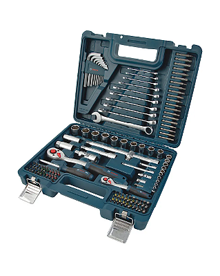 Jogo De Ferramentas Bosch Para Fixação 134 Peças