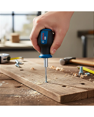 Chave Curta Para Ponteiras Bosch Pro