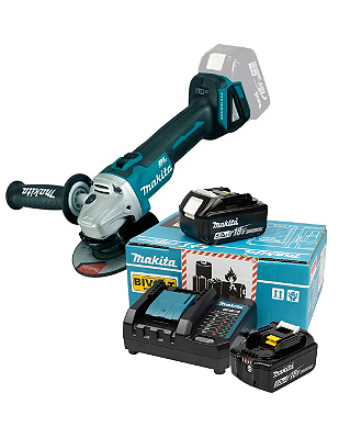Esmerilhadeira Angular Makita Dga504+carregador E Baterias