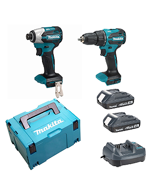 Kit Combo Dhp490z + Dtd158z Dlx2580v01 - Makita