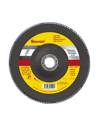 Disco Flap 4.1/2 X 7/8 G120 - Starrett