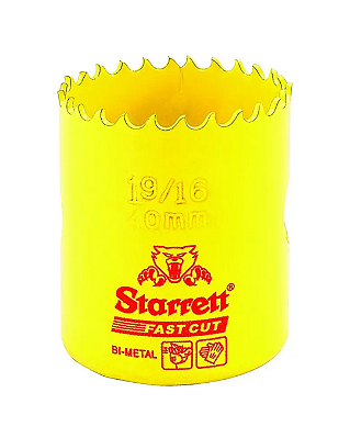Serra Copo Bi-metal 1.9/16'' 40mm - Starrett Fch0196-g