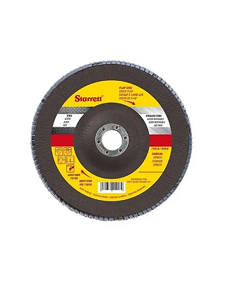 Disco Flap 4.1/2 X 7/8 G80 - Starrett