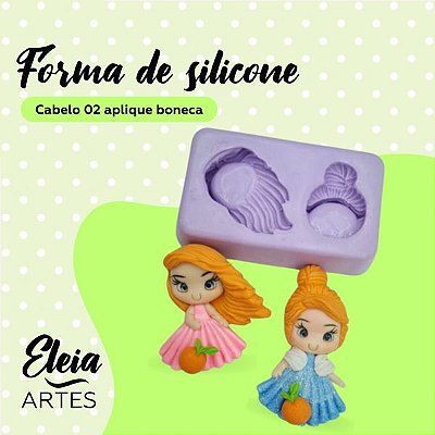 Cabelo 02 aplique boneca