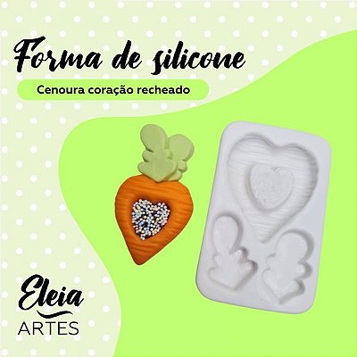Cenoura Coração Recheado