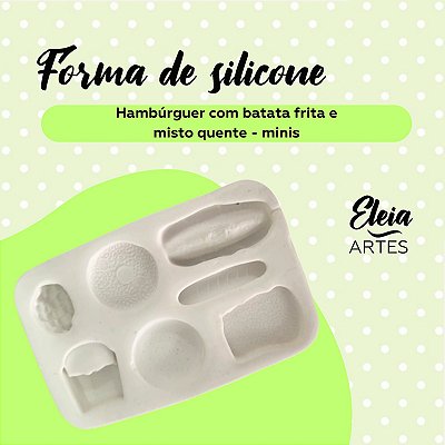 Hamburguer Batatas Fritas e Misto Quente Mini Coleções