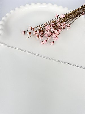 Pulseira Lisa Elo Oval 2mm x 21cm