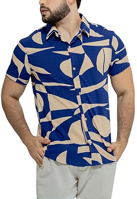 Camisa Viscolinho Estampada Matira