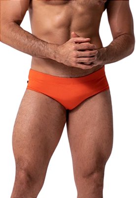 Sunga Slip Laranja Solar