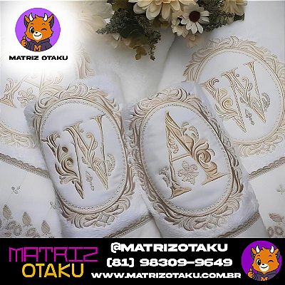 Alfabeto Chique + Moldura