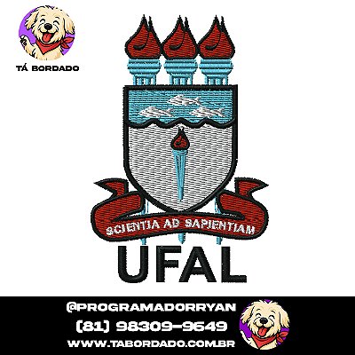 Matriz de Bordado UFAL – Universidade Federal de Alagoas