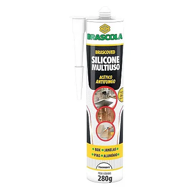Brascoved Silicone Multiuso Branco Brascola