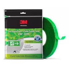 Fita Dupla Face 3M VHB 4910 19 mm x 20 m