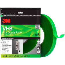 Fita Dupla Face 3M VHB 25 mm x 20 m