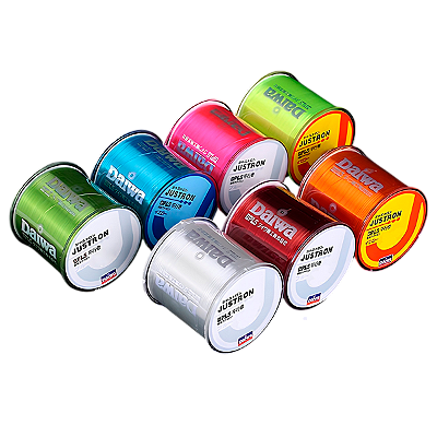 Linha Monofilamento Blindada 500m - 20lbs - 0,37mm - Justron Daiwa