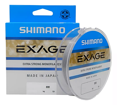 Linha Monofilamento Nylon Exage 300m - Shimano
