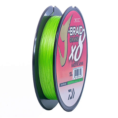 Linha Multifilamento J-Braid Grand X8 - 300m - Chartreuse - Daiwa