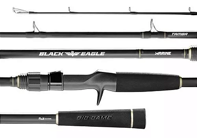 Vara p/ Carretilha Black Eagle - BLKE-C802H - 20-50lb - 2,44m - Marine