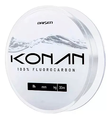 Linha Fluorocarbon Konan 30m by Fábio Baca - Daisen