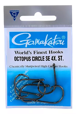 Anzol Octopus 4x Circle - Gamakatsu