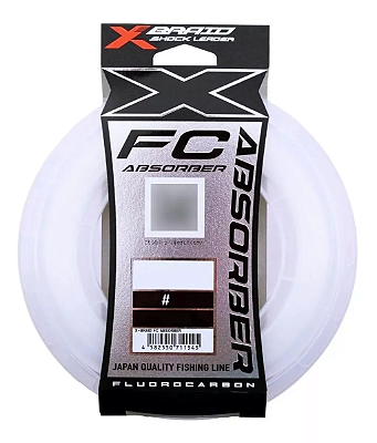 Linha Leader Fluorocarbon X-Braid FC Absorber - YGK