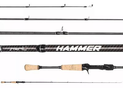 Vara p/ Carretilha Hammer 581 BC (1,73m) 1 Partes - Saint