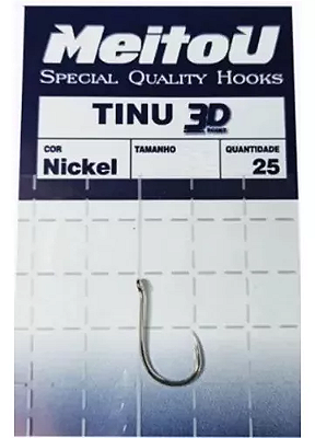 Anzol Meitou Tinu 3D Nickel