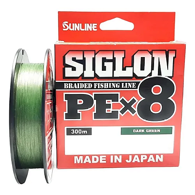Linha Multifilamento Siglon X8 PE 300m - Marine
