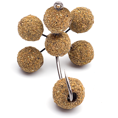 Kit C/ 2 Anteninhas Cruzada EVA Bolinha 9mm - JrPesca