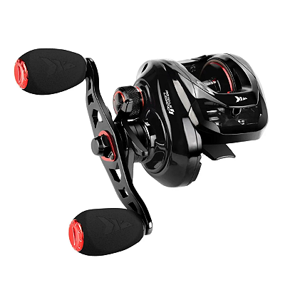 Carretilha Kastking Royale Legend II Preta Peso 204g Drag 8kg 6 Rol. Vel. 7.2:1