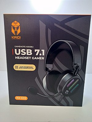 Fone Gamer Kaidi USB 7.1