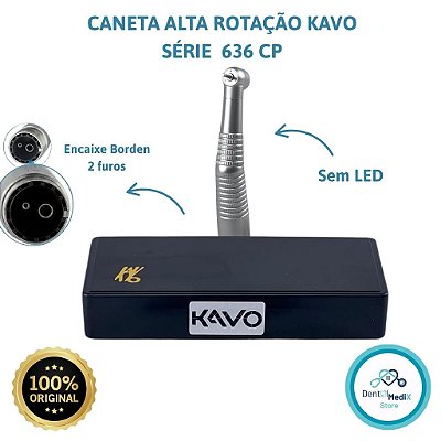 Caneta Alta Rotação Turbina SEM LED SÉRIE 636