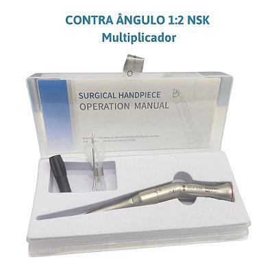 Peça Reta Multiplicadora 1:2 Angulada Cirúrgica NSK - ODONTO DENTISTA