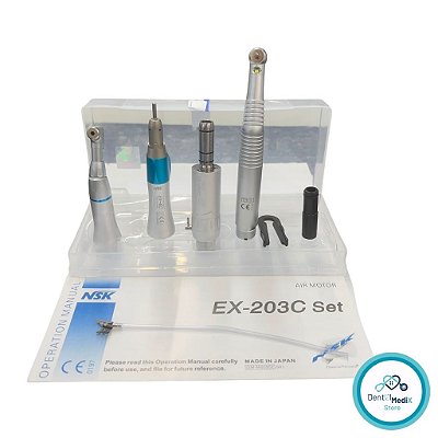 Kit Odontológico NSK 203C baixas + Alta Rotação Kavo 636 LED