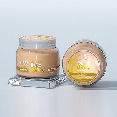 Lumina - Esfoliante Corporal - Beach Vibes Peach e Orange - 250g