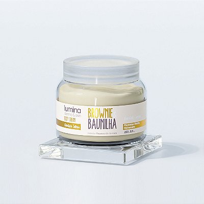 Lumina - Hidratante Corporal - Brownie e Baunilha - 250g