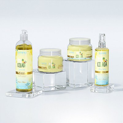 Lumina - Kit Corporal Completo - Pina Colada
