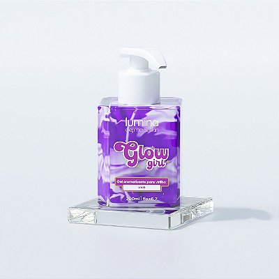 Lumina - Glow Girl - Gel Aromatizante Para Virilha de Uva - 200ml