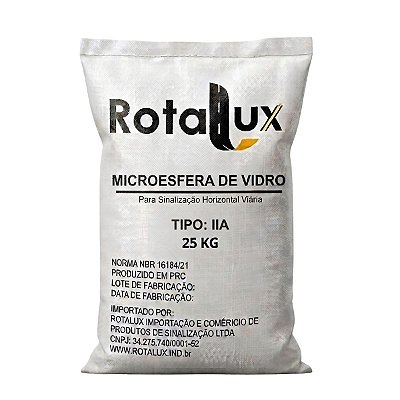 Microesfera de Vidro para Demarcação Viária Saco 25kg