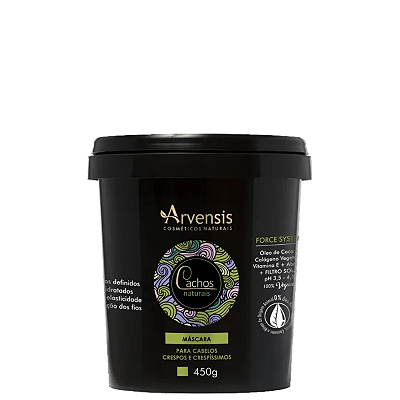 MASCARA CAPILAR CACHOS CRESPOS/CRESPISSIMOS 450G ARVENSIS