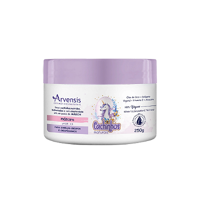 MASCARA CAPILAR CACHINHOS CRESPO/CRESPISSIMOS 250G ARVENSIS
