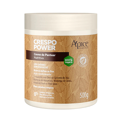 Creme Apice De Pentear Nutritivo Crespo Power 500g