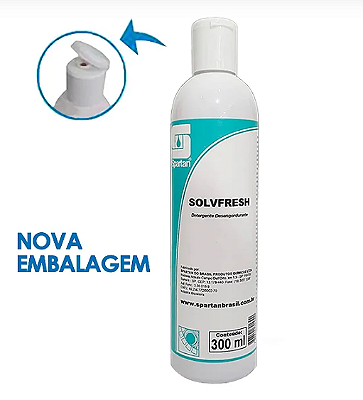 Detergente Desengordurante Solvfresh 300 ml Spartan