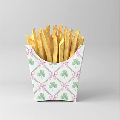 25 Caixas Batata Frita Personalizada