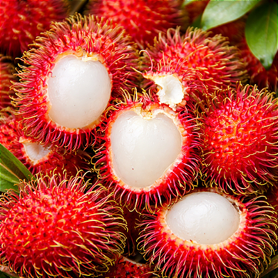 RAMBUTAN (Nephelium lappaceum) - Muda com até 80 cm