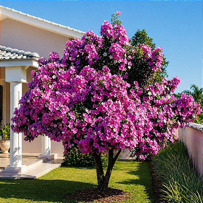 MANACÁ DA SERRA ANÃO GRANDE (Tibouchina mutabilis) - Muda com até 1,20m