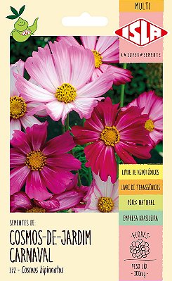 COSMOS-DE-JARDIM CARNAVAL - Sementes