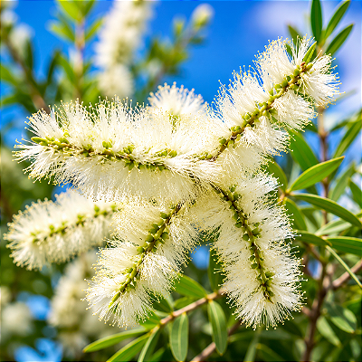 ESCOVA DE GARRAFA BRANCA (Callistemon salignus) - Muda com até 1 metro