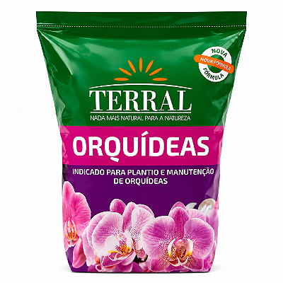 SUBSTRATO PARA ORQUÍDEAS - Terral - 2 Litros ou 500g